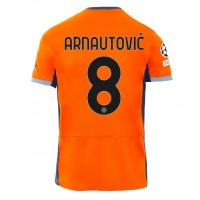 Camisa de Futebol Inter Milan Marko Arnautovic #8 Equipamento Alternativo 2023-24 Manga Curta